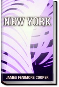 New York by James Fenimore Cooper